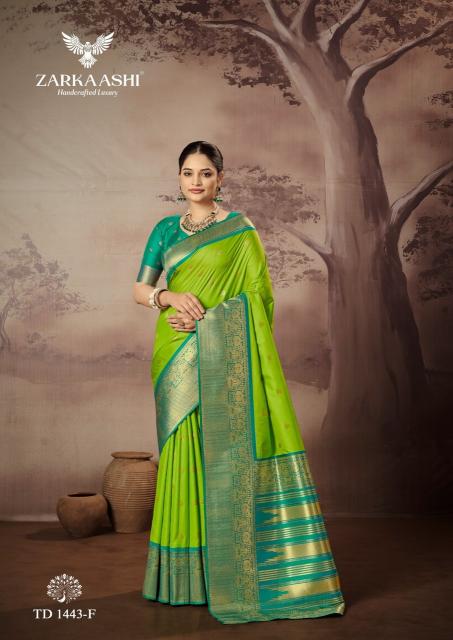 Zarkaashi sharini vol 3 banarasi silk direct saree